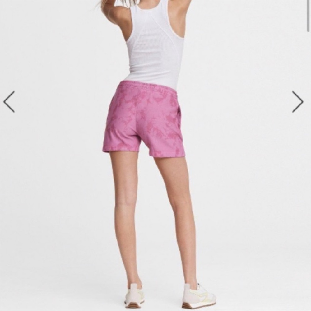 NWT rag & bone City Tie Dye Sweatshirt in Fuchsia